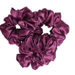purple xl hair scrunchies