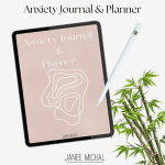 anxiety journal and planner