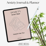 anxiety journal and planner