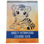 anxiety affirmations coloring book